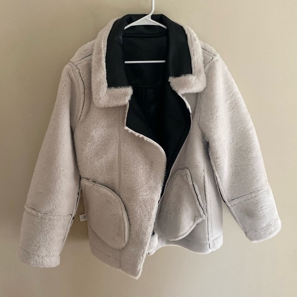 Joie Faux Leather Aviator Jacket - Picture 7 of 10